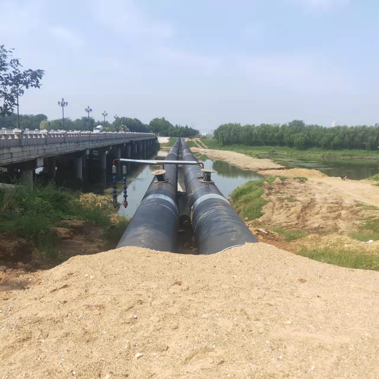 海南管道长距离石油输油管道清洗